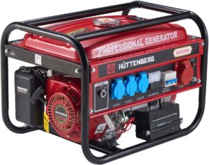 Huttenberg H8500W Generator - Elektrische start