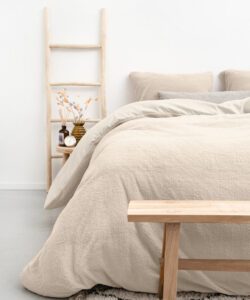 Dekbedovertrek Teddy Creme - 240 x 220 cm + 2 slopen