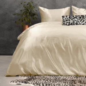 Sleeptime glossy satin ivory - Maat (lxb) 240x220