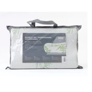 Dreamhouse Bamboe Neksteun Kussen – Wit